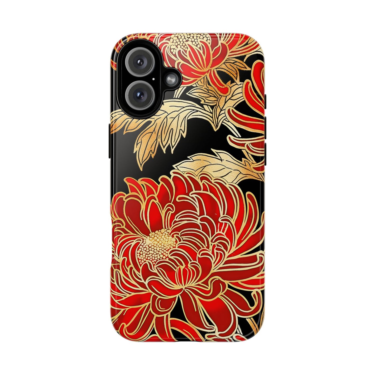 Ember Petals – Tough Glossy iPhone Case