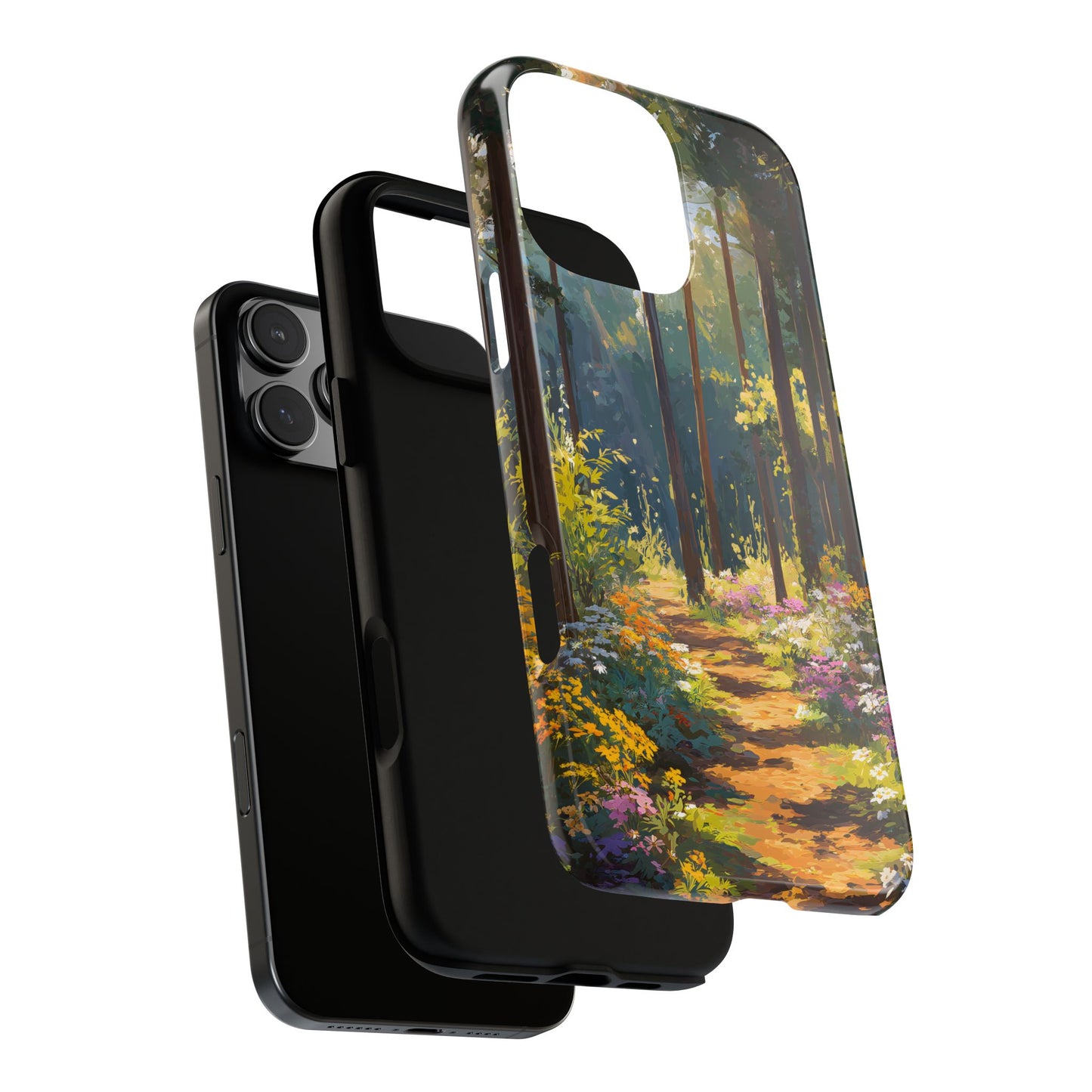 Enchanted Forest Path – Tough Glossy iPhone Case