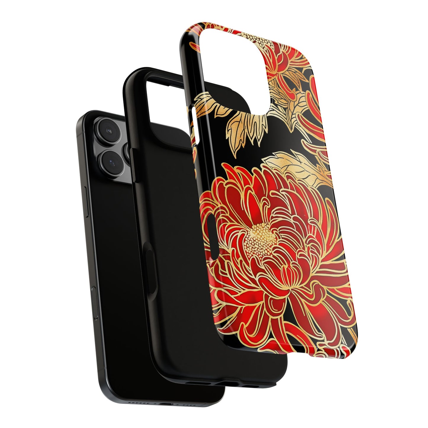 Ember Petals – Tough Glossy iPhone Case