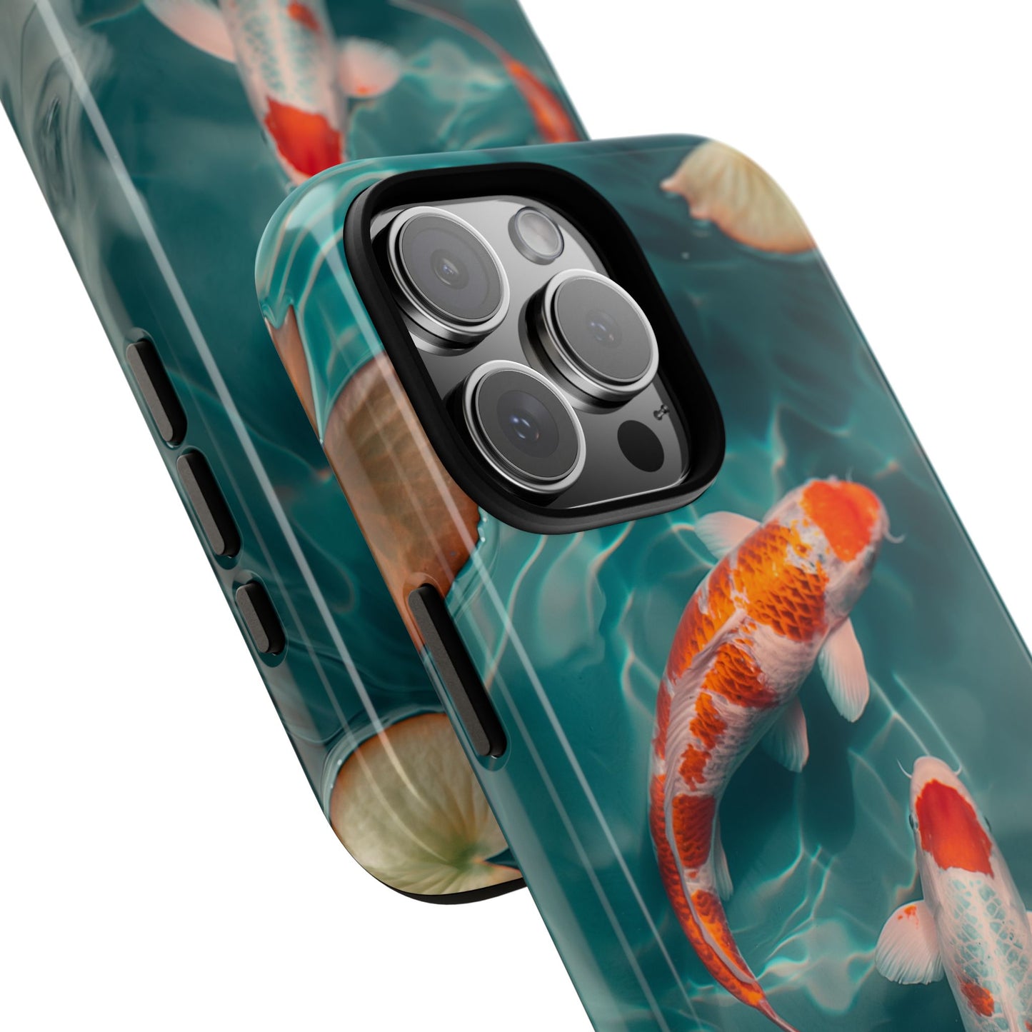 Tranquil Koi Pond – Tough Glossy iPhone Case