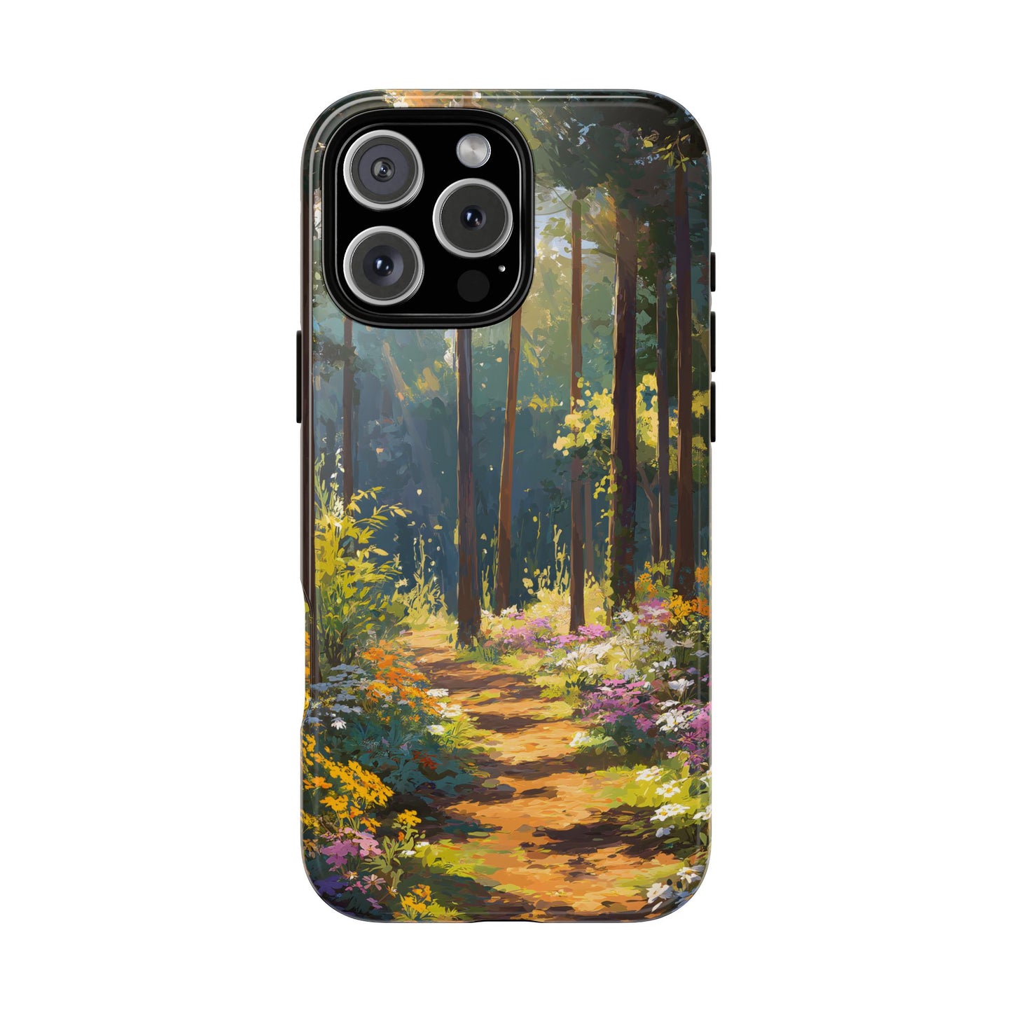 Enchanted Forest Path – Tough Glossy iPhone Case