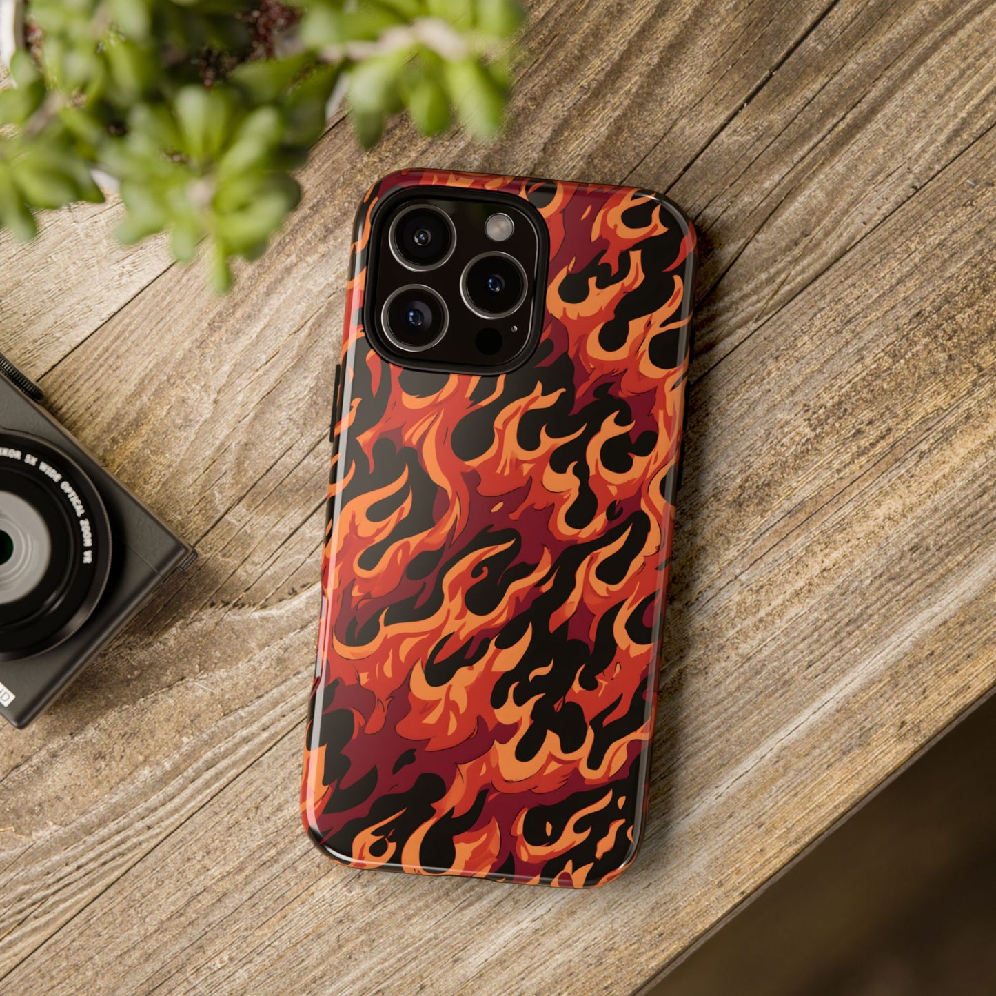 Inferno Blaze – Tough Glossy iPhone Case