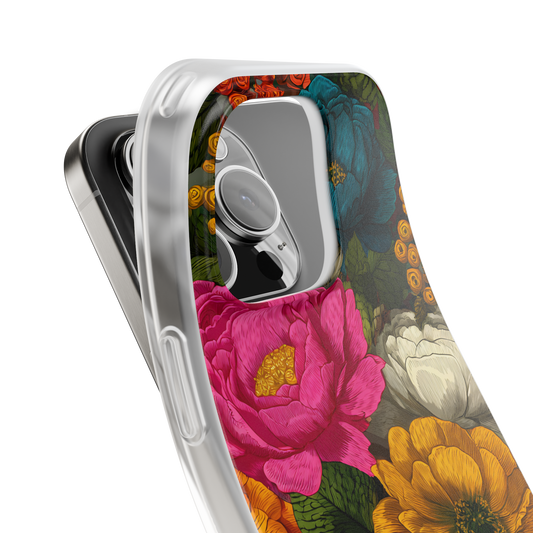 Midnight Bloom - Flexi iPhone Case