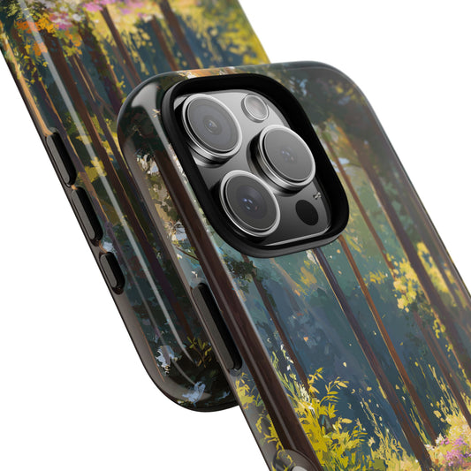 Enchanted Forest Path – Tough Glossy iPhone Case