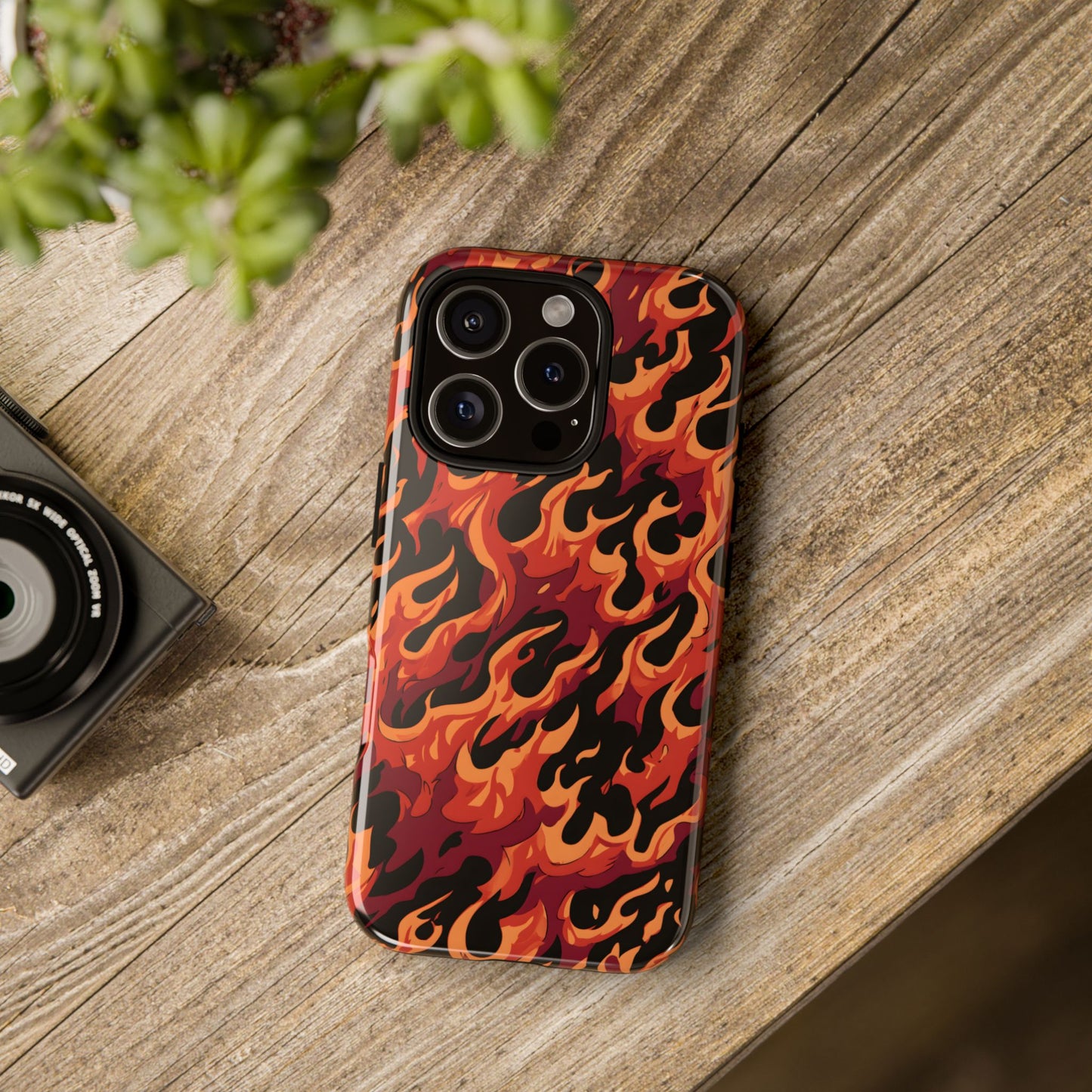 Inferno Blaze – Tough Glossy iPhone Case