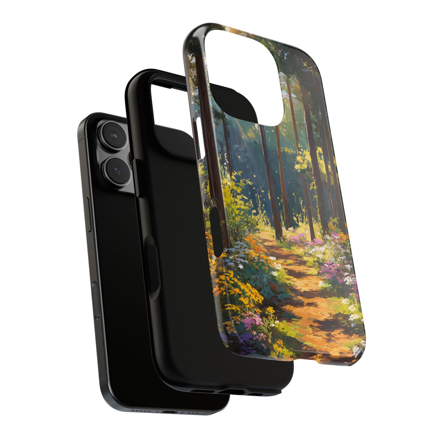 Enchanted Forest Path – Tough Glossy iPhone Case