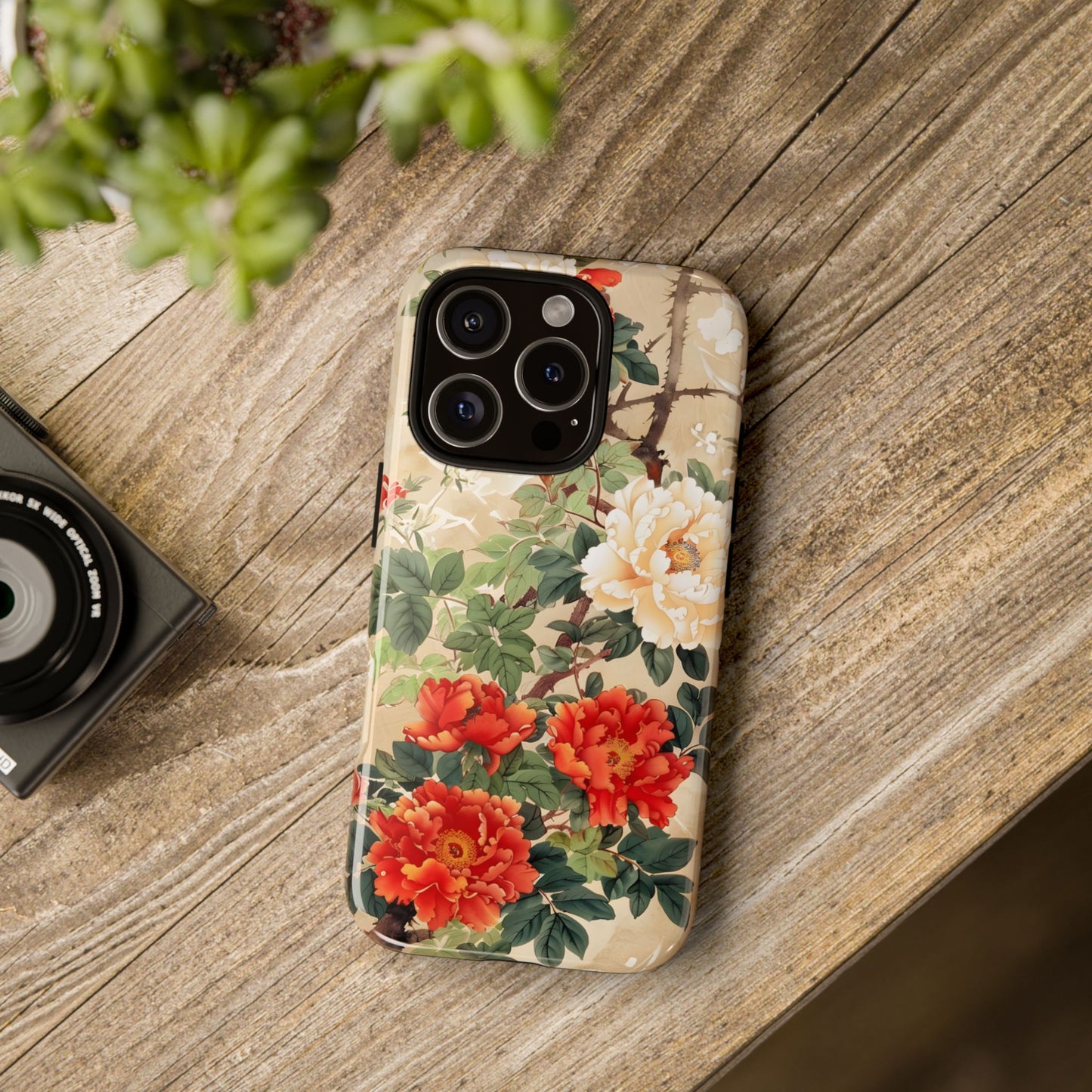 Imperial Bloom – Tough Glossy iPhone Case