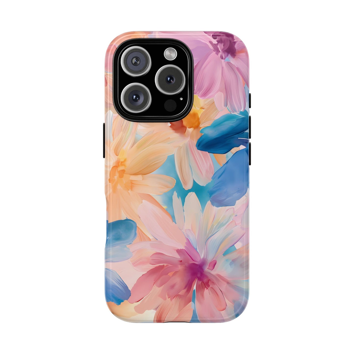Radiant Bloom โ Tough Glossy iPhone Case