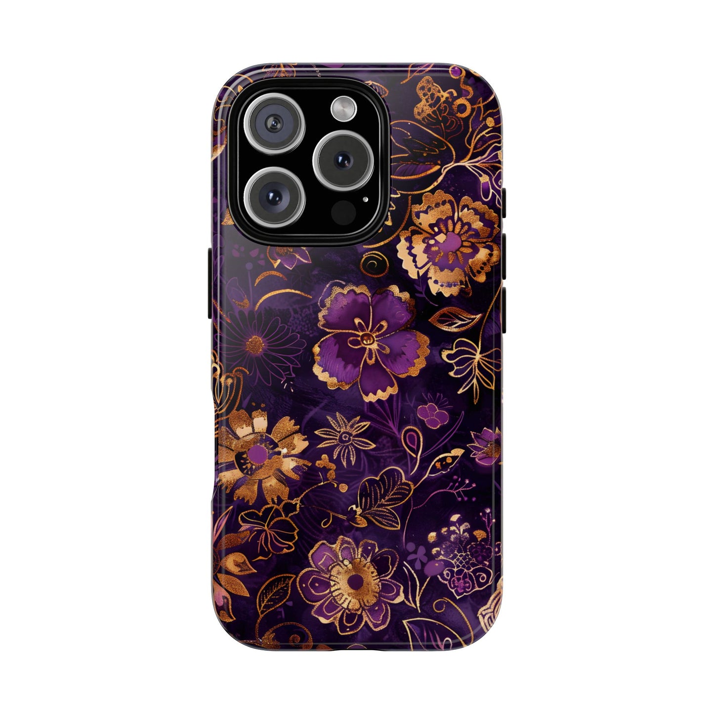 Royal Garden โ Tough Glossy iPhone Case