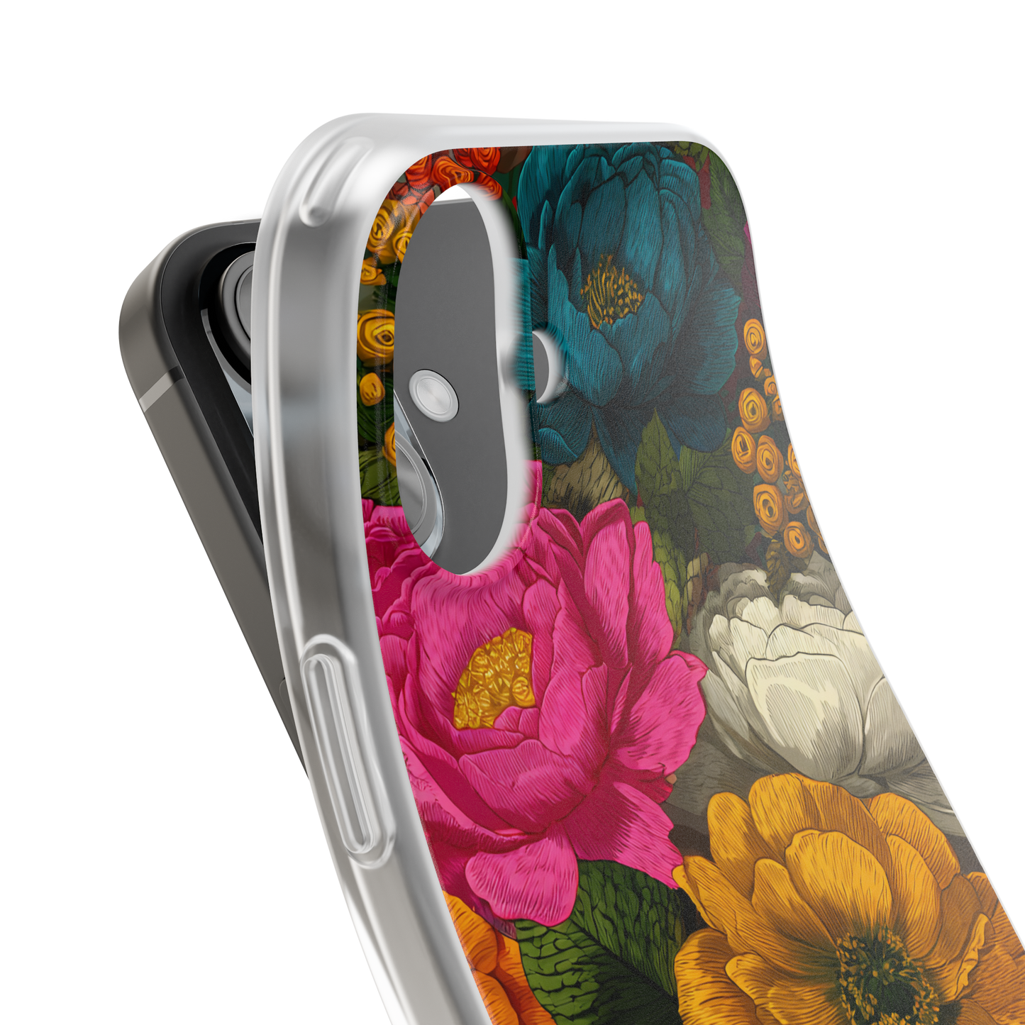 Midnight Bloom - Flexi iPhone Case