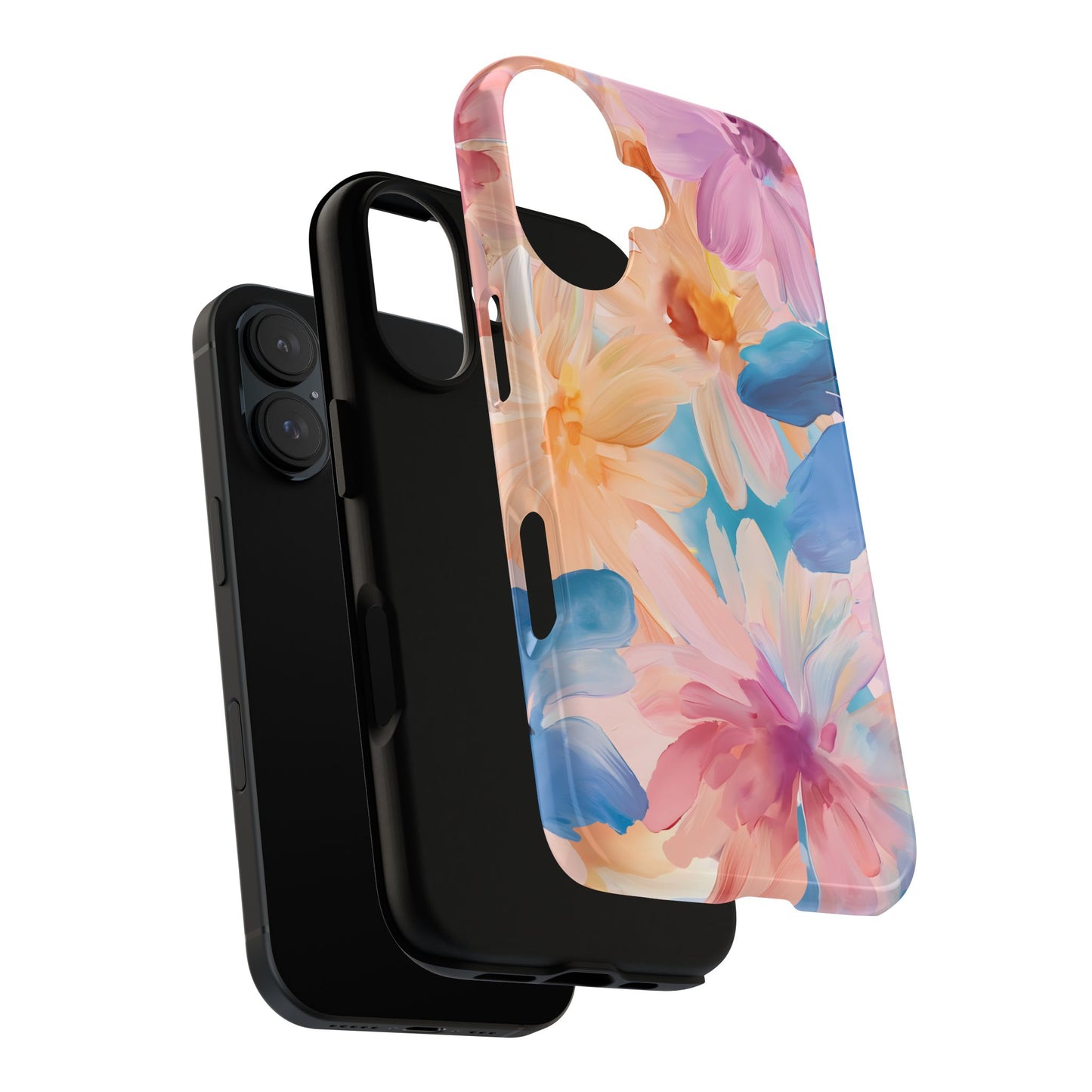 Radiant Bloom โ Tough Glossy iPhone Case