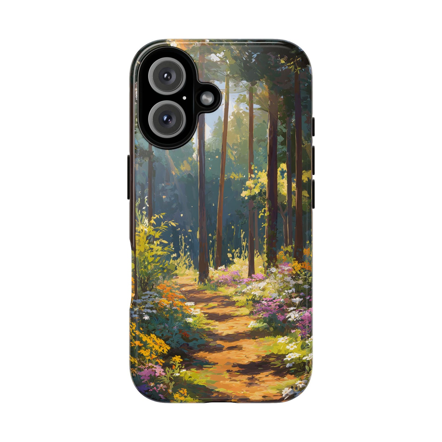 Enchanted Forest Path – Tough Glossy iPhone Case