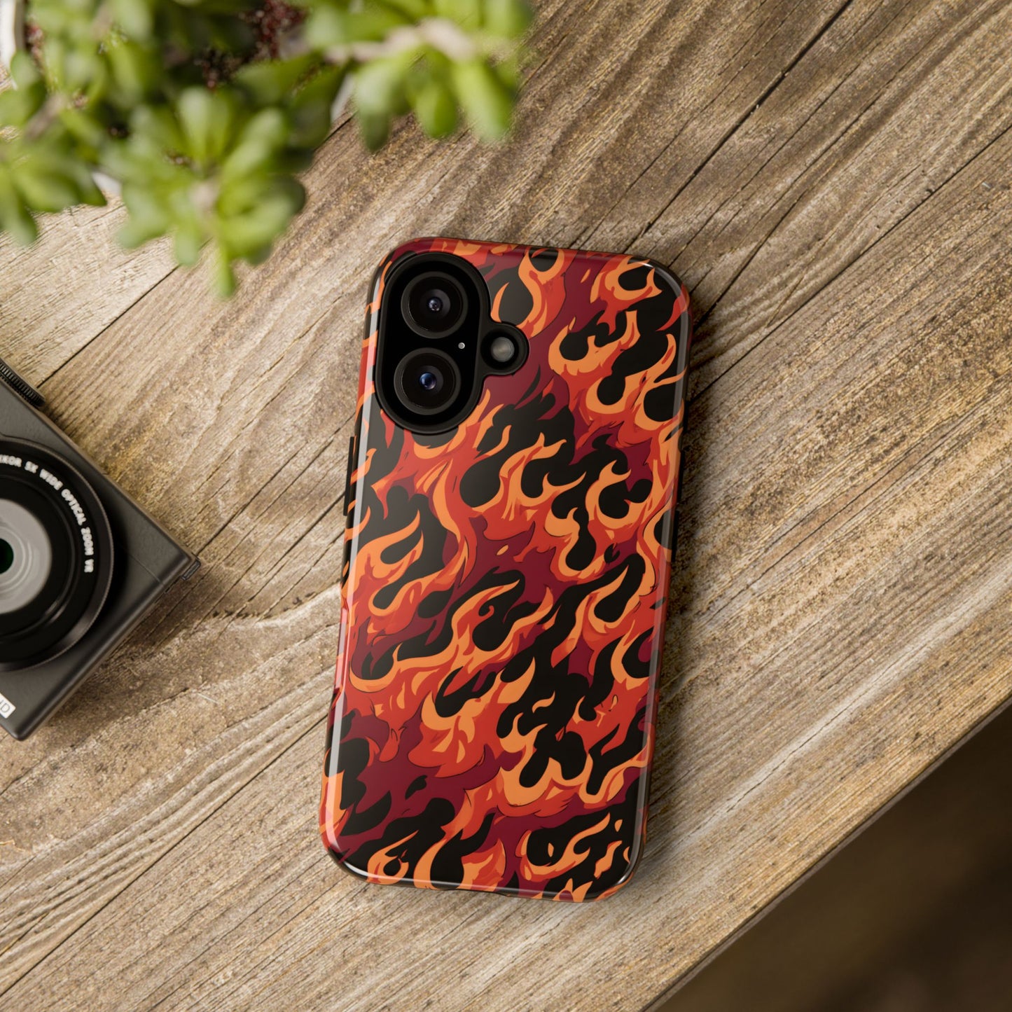 Inferno Blaze – Tough Glossy iPhone Case