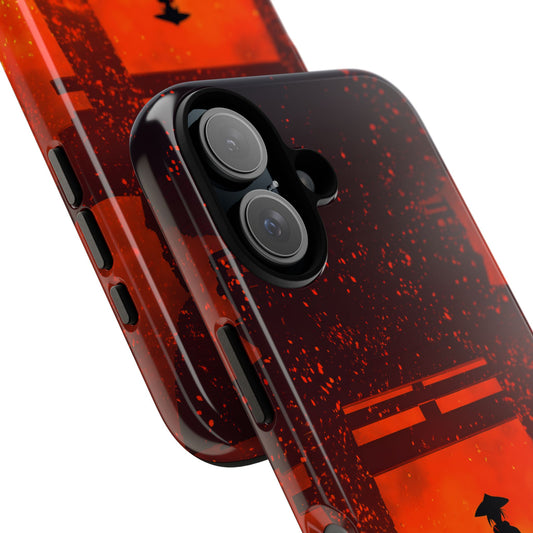 Inferno Gate – Tough Glossy iPhone Case