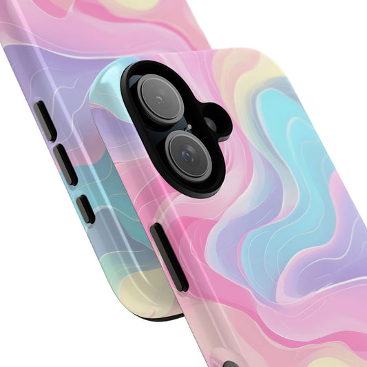 Pastel Mirage – Tough Glossy iPhone Case