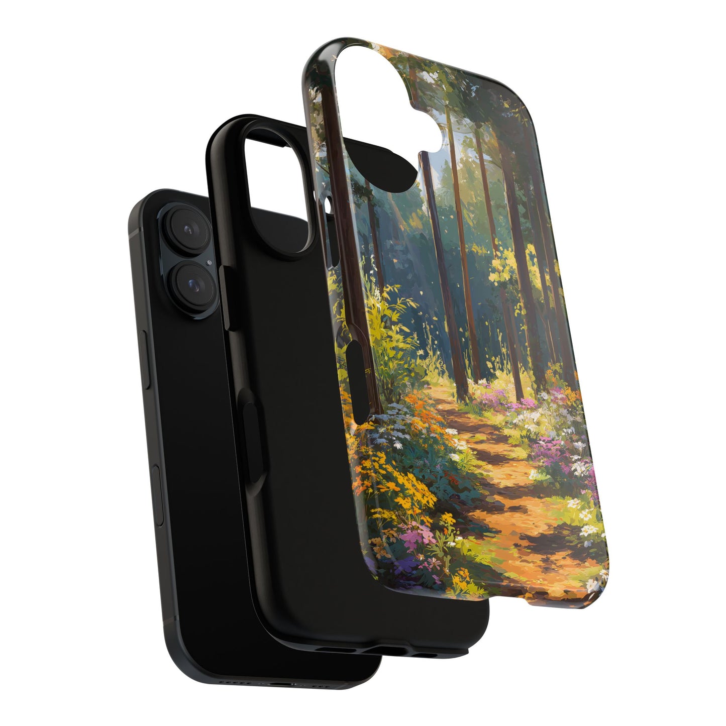 Enchanted Forest Path – Tough Glossy iPhone Case