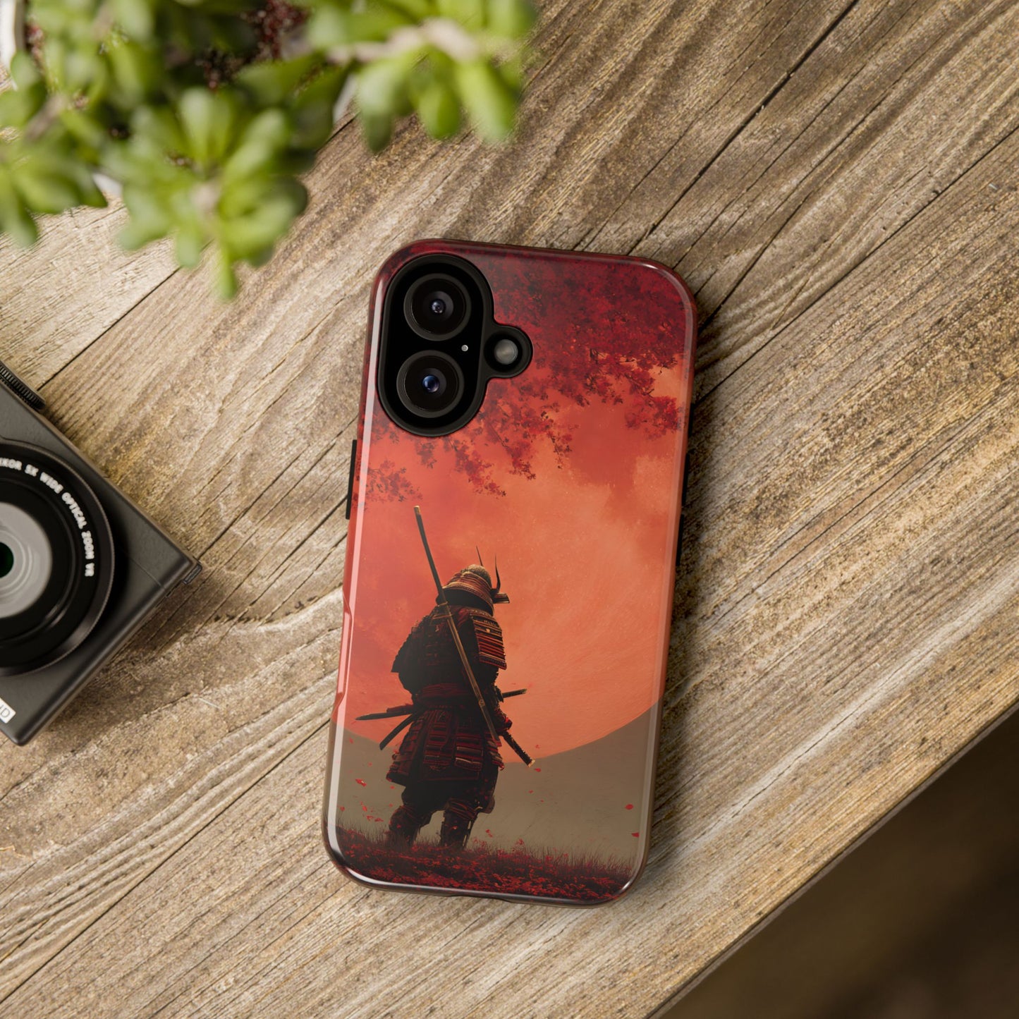 Blood Moon Warrior – Tough iPhone Case