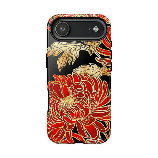 Ember Petals – Tough Glossy iPhone Case