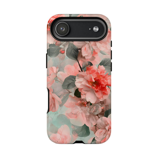 Sakura Drift – Tough Glossy iPhone Case