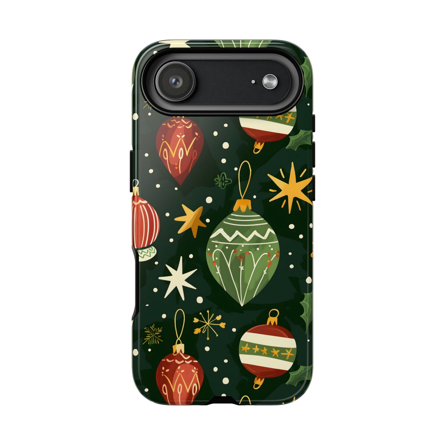 Evergreen Ornament Magic โ Tough Glossy iPhone Case