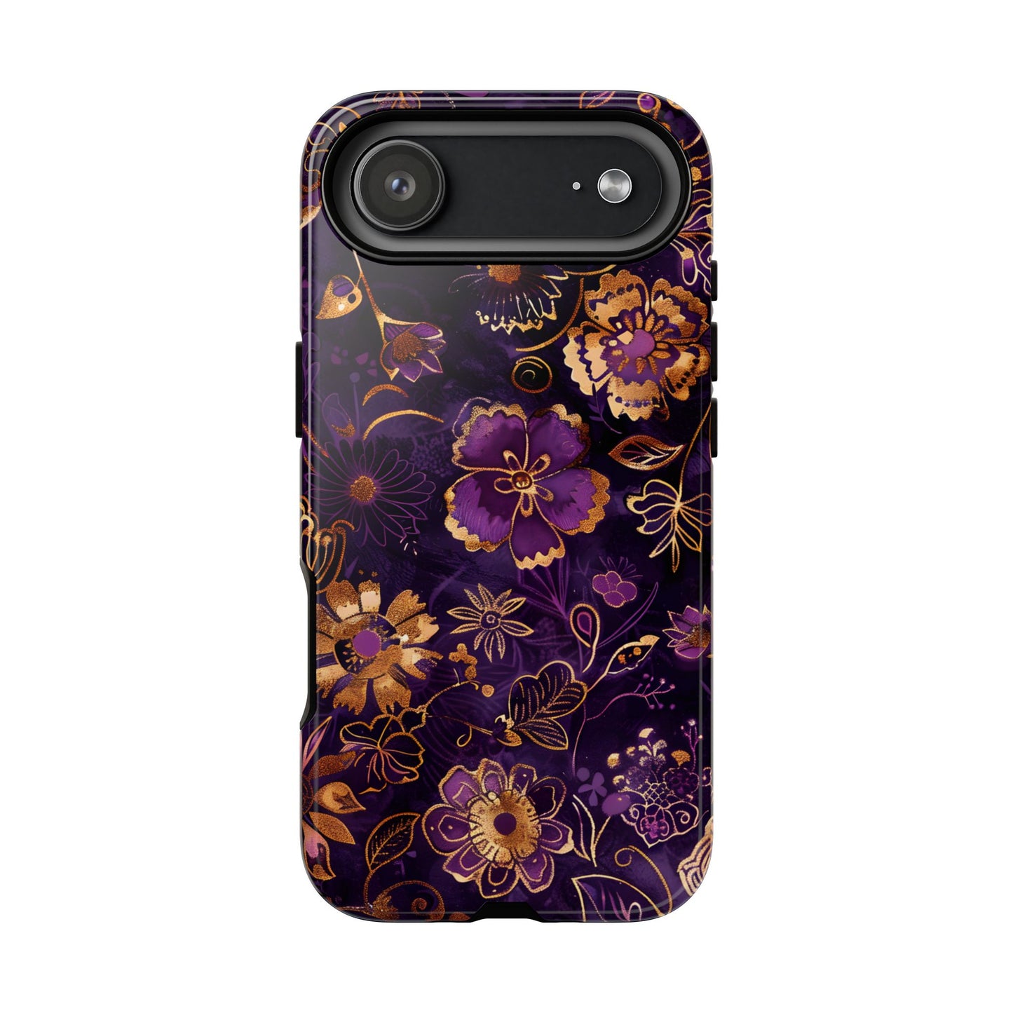 Royal Garden โ Tough Glossy iPhone Case