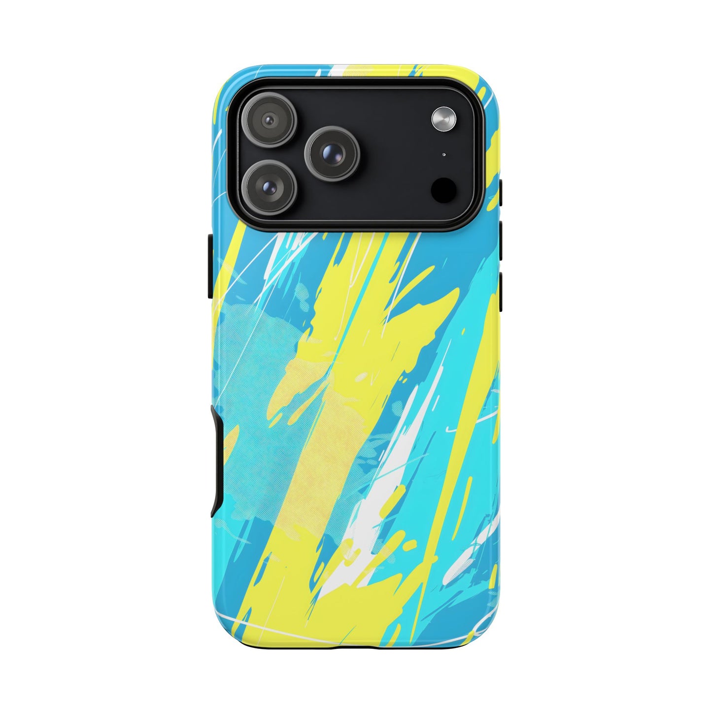Neon Surge – Tough Glossy iPhone Case