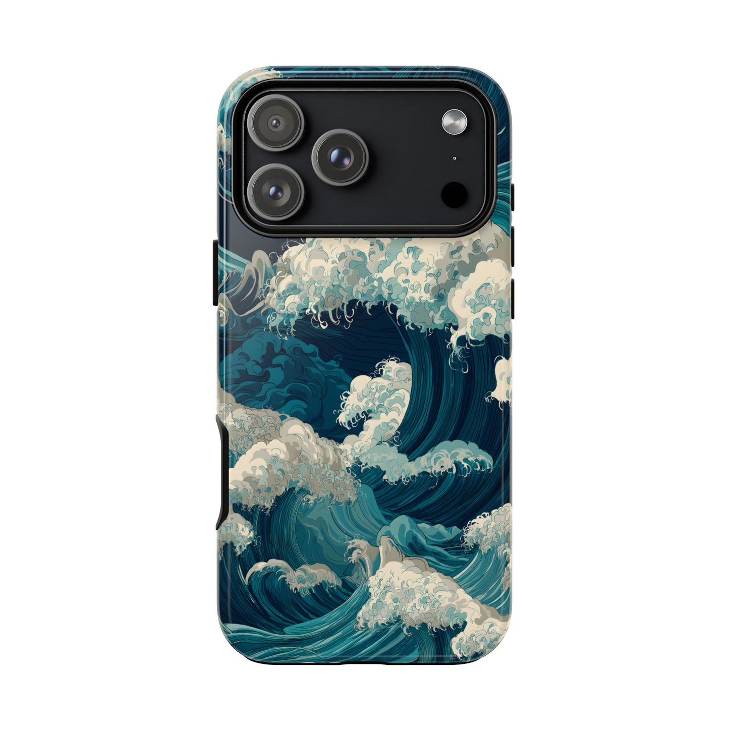 Eternal Waves โ Tough Glossy iPhone Case