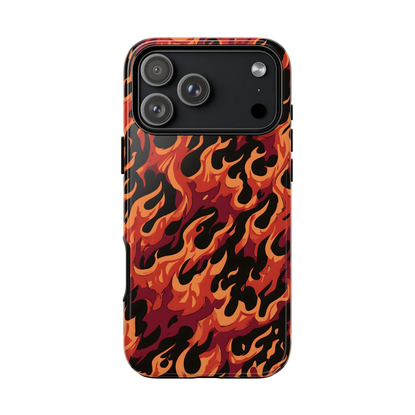 Inferno Blaze โ Tough Glossy iPhone Case