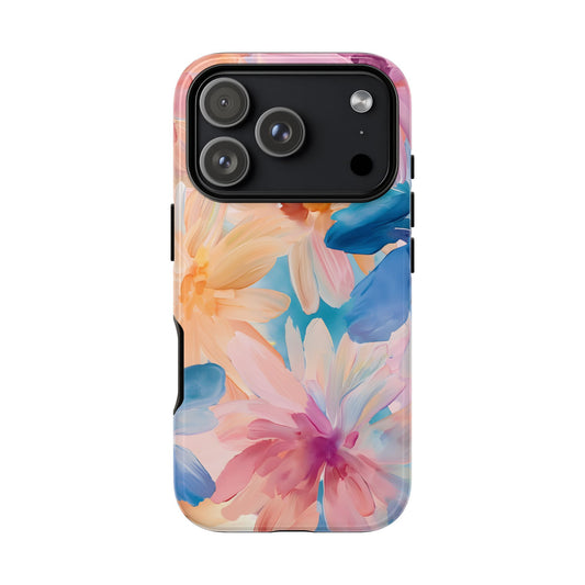 Radiant Bloom – Tough Glossy iPhone Case