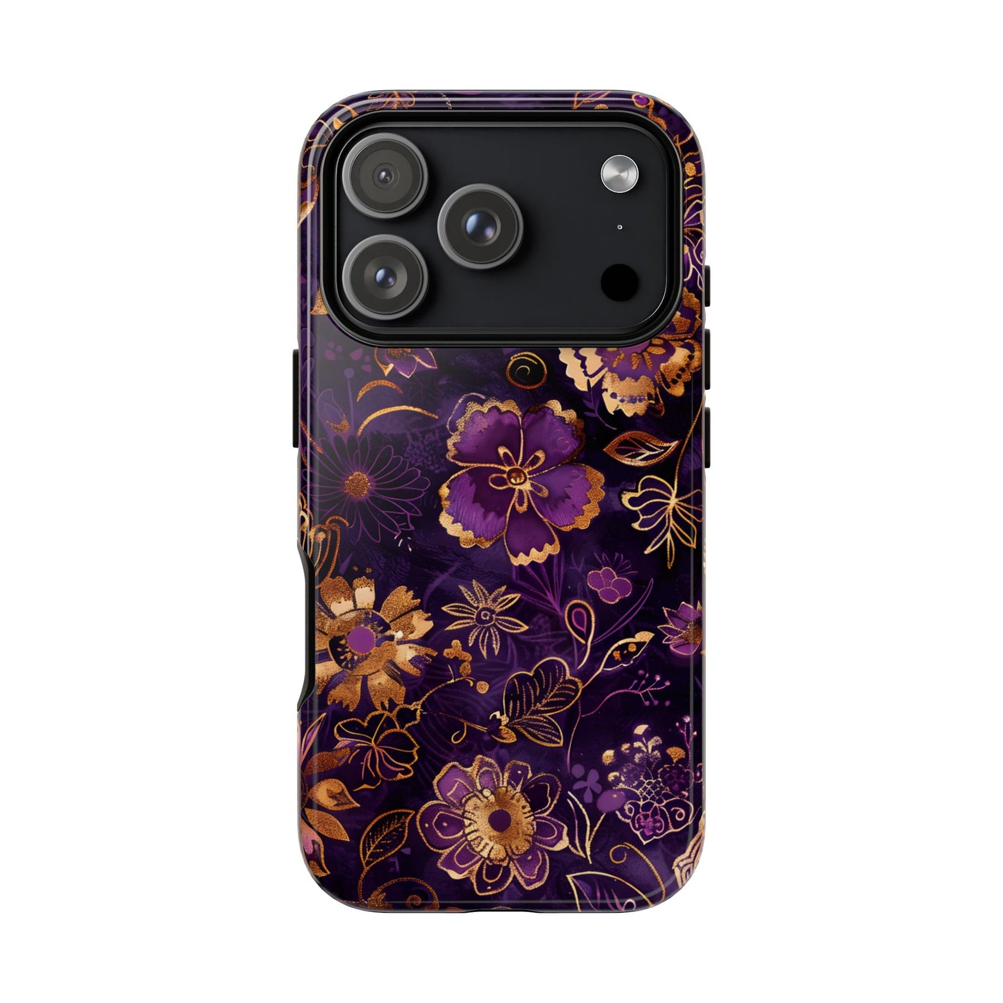 Royal Garden โ Tough Glossy iPhone Case