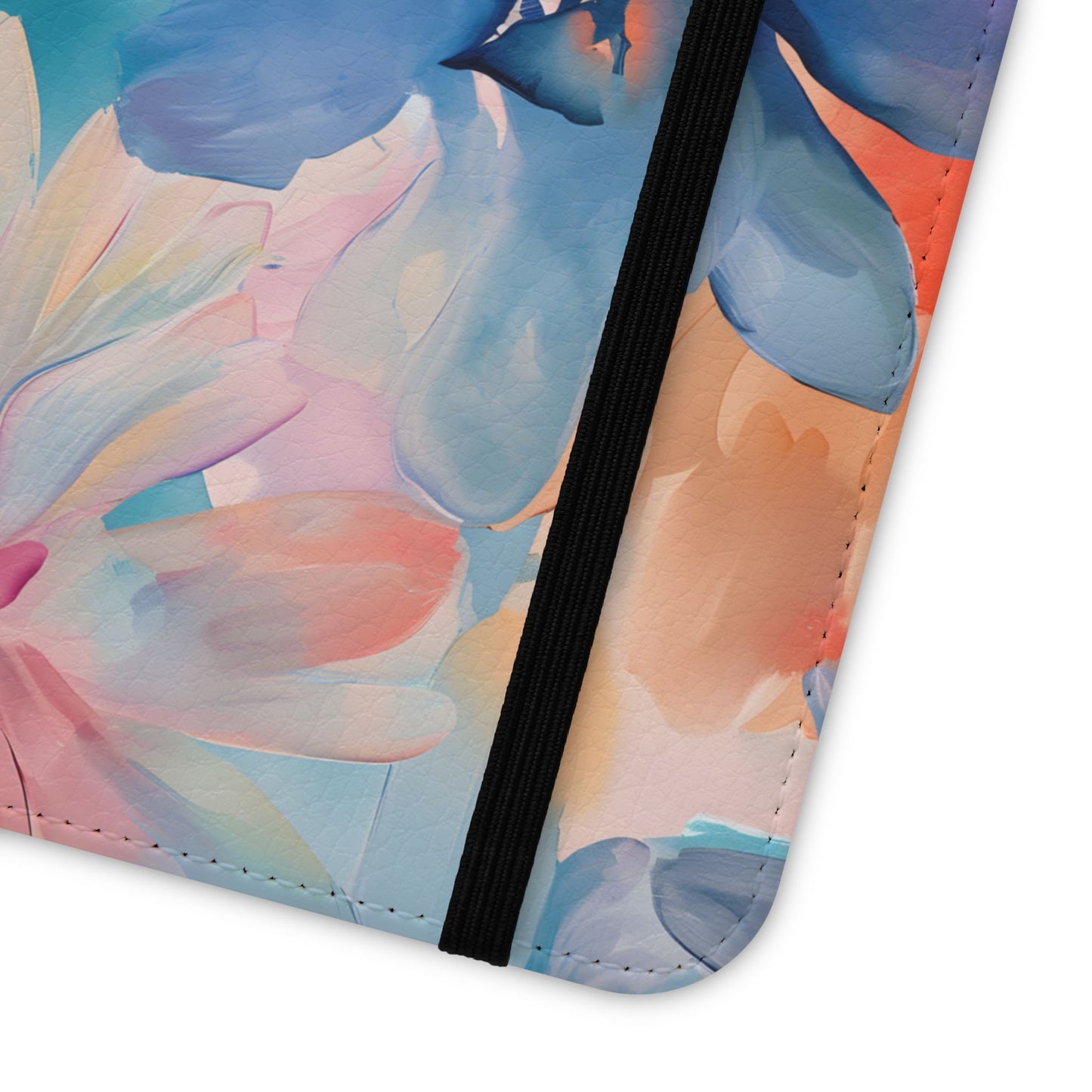Radiant Bloom – Vegan Leather Wallet Samsung Case