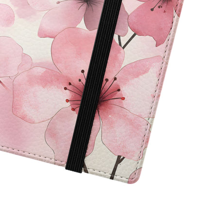 Sakura Veil – Vegan Leather Wallet Samsung Case