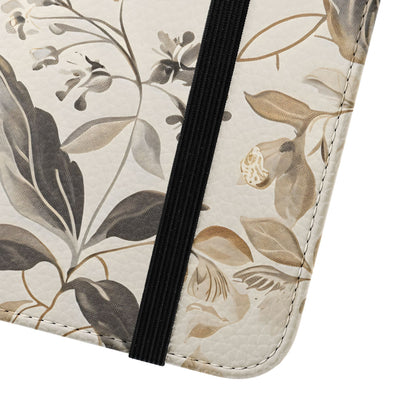 Golden Botanica – Samsung Vegan Leather Wallet Case