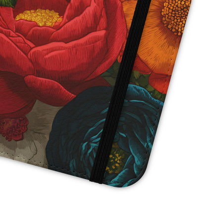 Midnight Bloom – iPhone Wallet Case