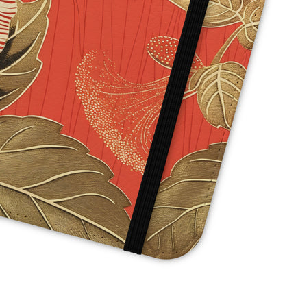 Golden Hibiscus – iPhone Wallet Case