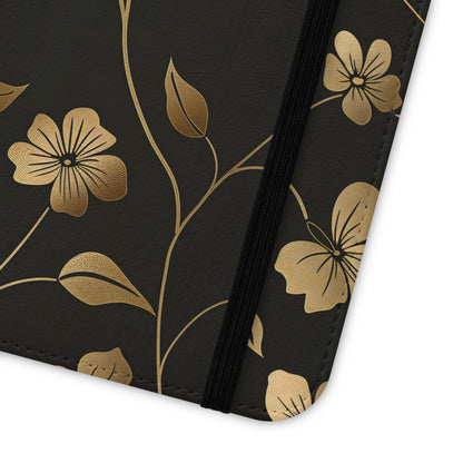 Golden Elegance – iPhone Wallet Case