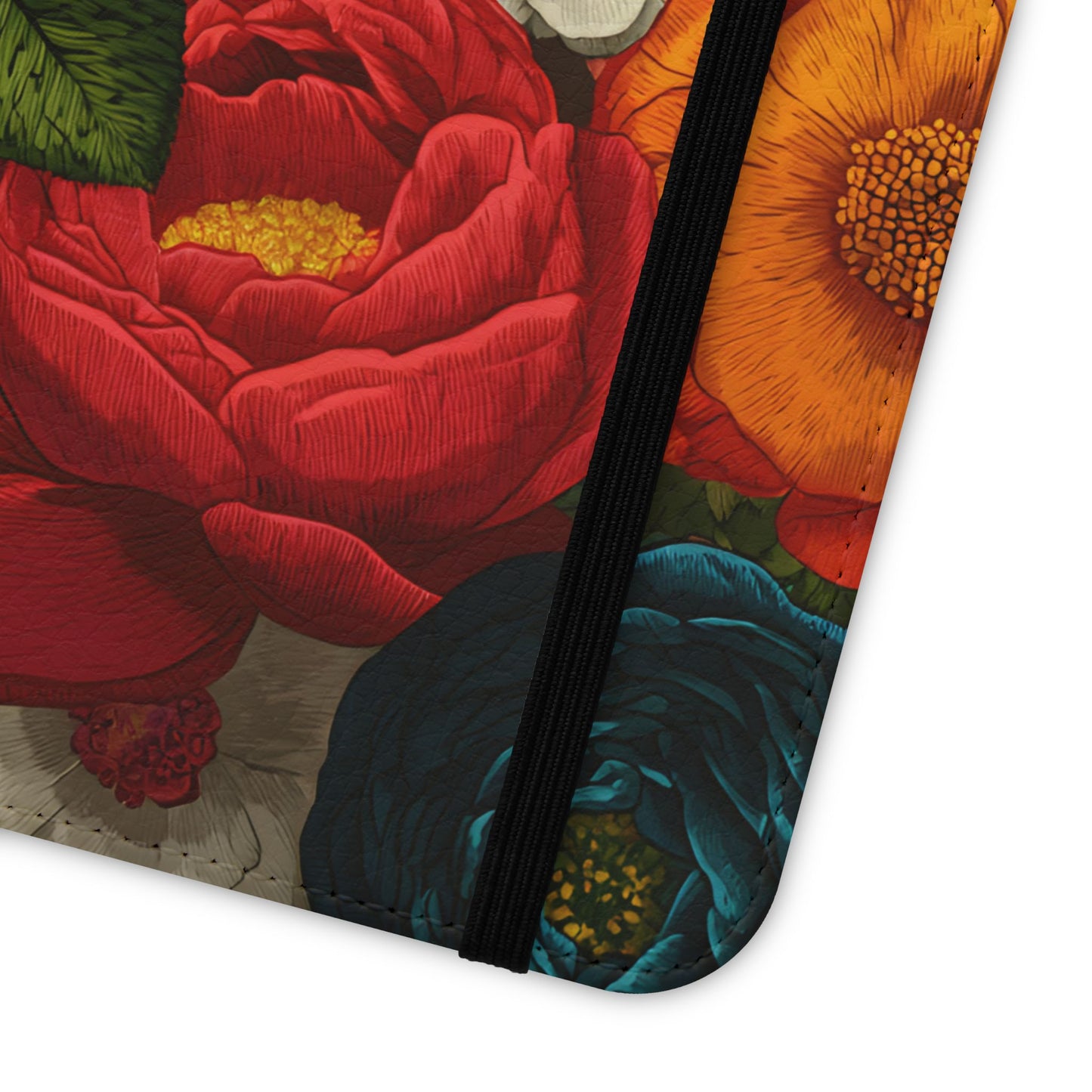 Midnight Bloom – iPhone Wallet Case