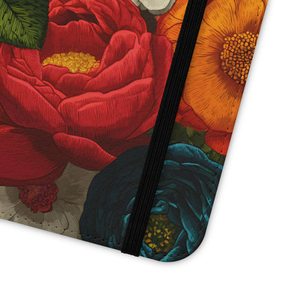 Midnight Bloom – iPhone Wallet Case