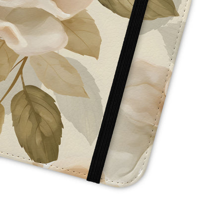 Soft Rose Elegance – iPhone Wallet Case
