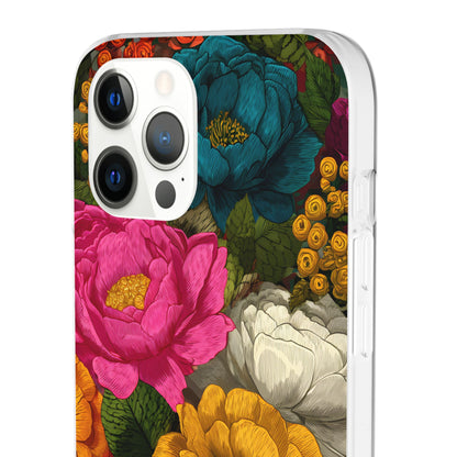 Midnight Bloom - Flexi iPhone Case