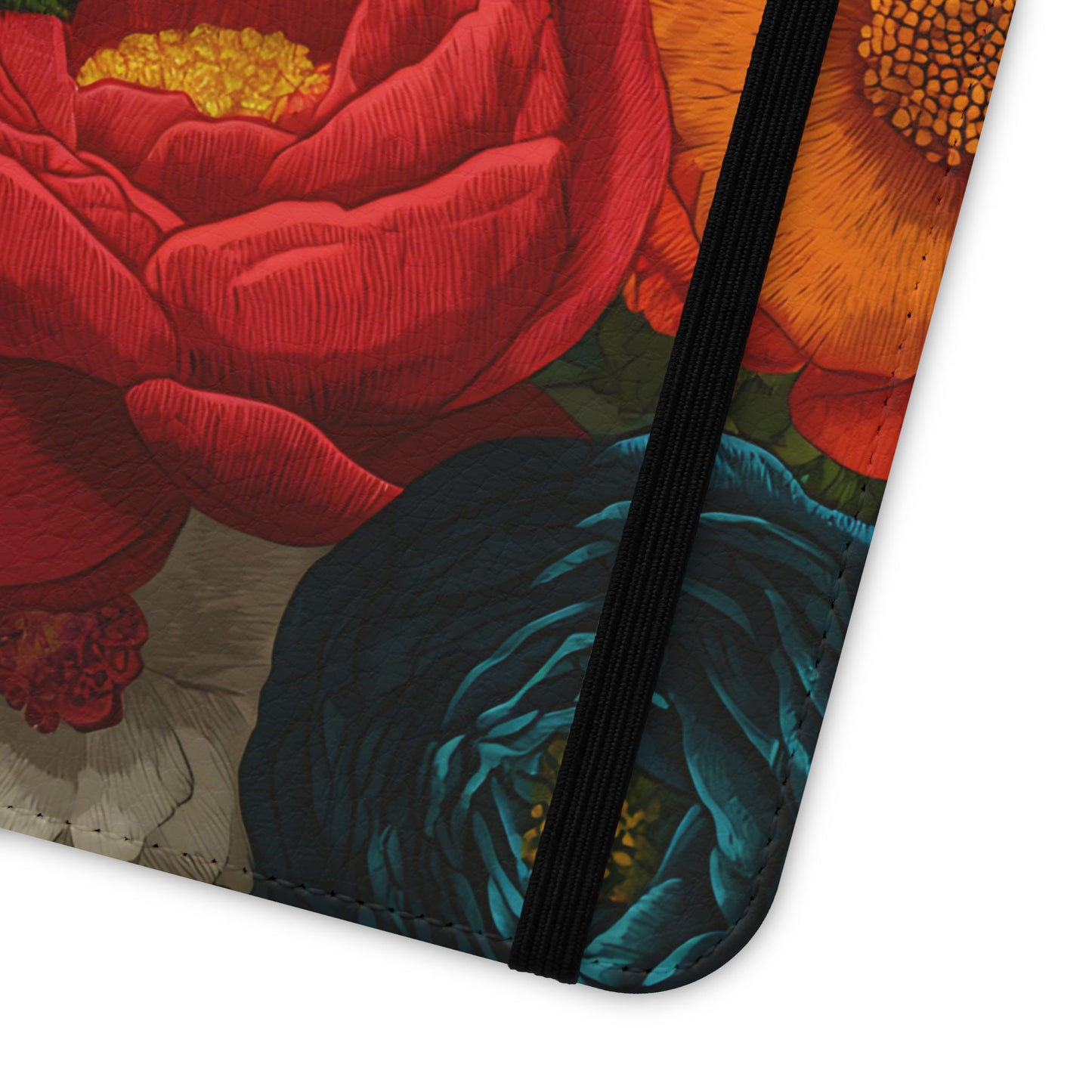 Midnight Bloom – iPhone Wallet Case