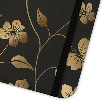 Golden Elegance – iPhone Wallet Case