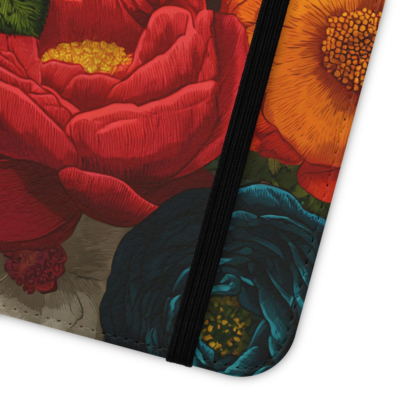 Midnight Bloom – iPhone Wallet Case
