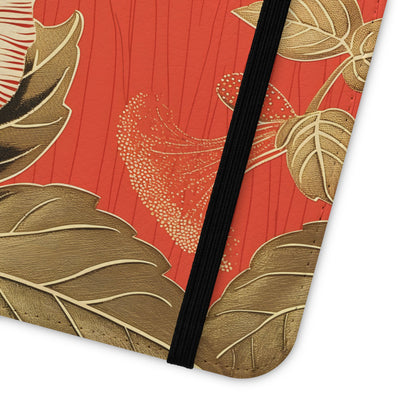 Golden Hibiscus – iPhone Wallet Case