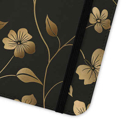 Golden Elegance – iPhone Wallet Case