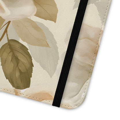 Soft Rose Elegance – iPhone Wallet Case