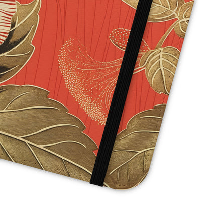 Golden Hibiscus – iPhone Wallet Case