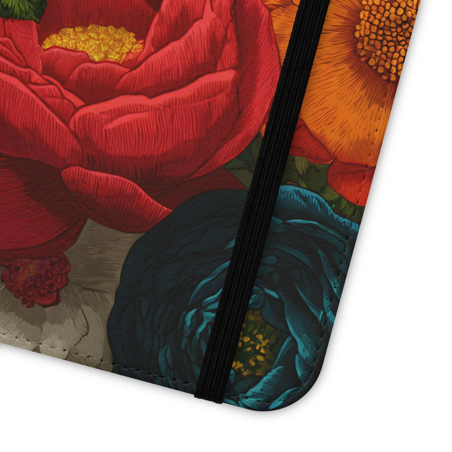 Midnight Bloom – iPhone Wallet Case
