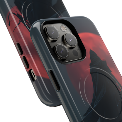 Shadow of the Crimson Moon – Tough MagSafe iPhone Case