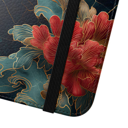 Crimson Tides – iPhone Wallet Case